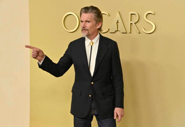 Ethan Hawke attends the 98th annual Oscars nominees luncheon at the Beverly Hilton Hotel in Beverly Hills, California on Tuesday, February 10, 2026.  LAP20260210724 JIMxRUYMEN