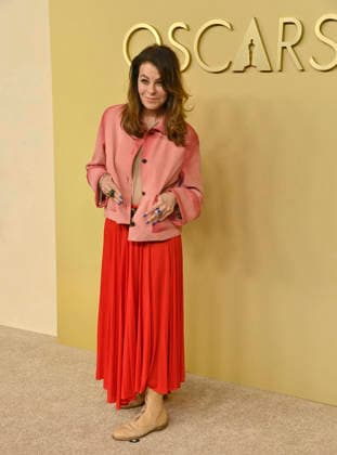 Francine Maisler attends the 98th annual Oscars nominees luncheon at the Beverly Hilton Hotel in Beverly Hills, California on Tuesday, February 10, 2026.  LAP20260210697 JIMxRUYMEN
