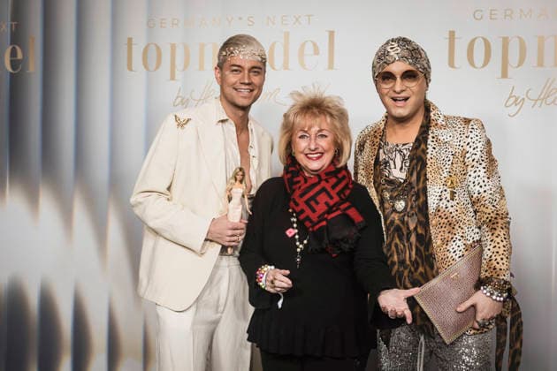 GNTM, Preview zur 21. Staffel im Zoo Palast, Berlin, 09.02.2026 Marcell Damaschke, Stefanie Simon und Julian F.M. Stöckel bei der Preview zur 21. Staffel von Germany s Next Topmodel - by Heidi Klum am 09.02.2026 im Zoopalast Berlin Berlin Zoo Palast Berlin Deutschland Copyright: xGüntherxDornx