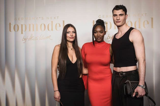GNTM, Preview zur 21. Staffel im Zoo Palast, Berlin, 09.02.2026 Xenia Tsilikova, Lydwine Nitidem und Frieder Sell bei der Preview zur 21. Staffel Germany s Next Topmodel - by Heidi Klum am 09.02.2026 im Zoopalast Berlin Berlin Zoo Palast Berlin Deutschland Copyright: xGüntherxDornx