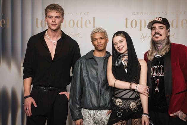 GNTM, Preview zur 21. Staffel im Zoo Palast, Berlin, 09.02.2026 Yanek Wiese, Jayden Lack, Merret Fuxius und Jill Deimel bei der Preview zur 21. Staffel von Germany s Next Topmodel - by Heidi Klum am 09.02.2026 im Zoopalast Berlin Berlin Zoo Palast Berlin Deutschland Copyright: xGüntherxDornx