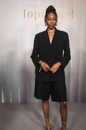 GNTM, Preview zur 21. Staffel im Zoo Palast, Berlin, 09.02.2026 Toni Dreher-Adenuga bei der Preview zur 21. Staffel von Germany s Next Topmodel - by Heidi Klum am 09.02.2026 im Zoopalast Berlin Berlin Zoo Palast Berlin Deutschland Copyright: xGüntherxDornx