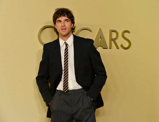 Jacob Elordi attends the 98th annual Oscars nominees luncheon at the Beverly Hilton Hotel in Beverly Hills, California on Tuesday, February 10, 2026.  LAP20260210413 JIMxRUYMEN