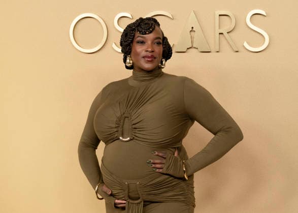 February 10, 2026, Beverly Hills, California, USA: British-Nigerian actress WUNMI MOSAKU attends the 98th Oscars Nominees Luncheon. Beverly Hills USA - ZUMAb173 20260210_aap_b173_136 Copyright: xBillyxBennightx