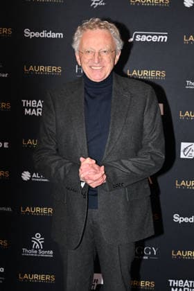 Audiovisual Awards Ceremony - Paris Nelson Monfort, Host and journalist during the Audiovisual Awards Ceremony at the Theatre Marigny in Paris on February 10, 2026. Photo by Tomas Stevens ABACAPRESS.COM Paris France  Copyright: xStevensxTomas ABACAx