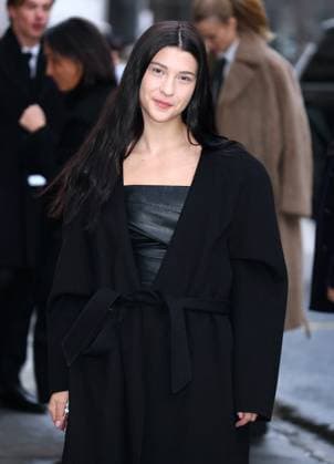 Celebs At The Ralph Lauren Fashion Show - NYC Phoebe Gates attends the Ralph Lauren show during the New York Fashion Week in NY on February 10, 2026. Photo by Charles Guerin ABACAPRESS.COM New York NY  Copyright: xGuerinxCharles ABACAx