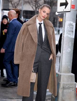 Celebs At The Ralph Lauren Fashion Show - NYC Kate Bock attends the Ralph Lauren show during the New York Fashion Week in NY on February 10, 2026. Photo by Charles Guerin ABACAPRESS.COM New York NY  Copyright: xGuerinxCharles ABACAx