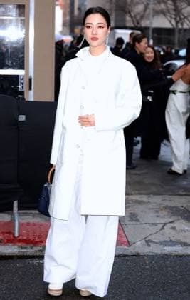 Celebs At The Ralph Lauren Fashion Show - NYC Narana Erdyneeva attends the Ralph Lauren show during the New York Fashion Week in NY on February 10, 2026. Photo by Charles Guerin ABACAPRESS.COM New York NY  Copyright: xGuerinxCharles ABACAx