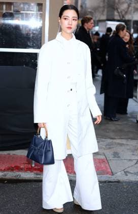 Celebs At The Ralph Lauren Fashion Show - NYC Narana Erdyneeva attends the Ralph Lauren show during the New York Fashion Week in NY on February 10, 2026. Photo by Charles Guerin ABACAPRESS.COM New York NY  Copyright: xGuerinxCharles ABACAx