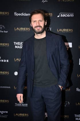 Audiovisual Awards Ceremony - Paris Hugo Becker, actor, during the Audiovisual Awards Ceremony at the Theatre Marigny in Paris on February 10, 2026. Photo by Tomas Stevens ABACAPRESS.COM Paris France  Copyright: xStevensxTomas ABACAx