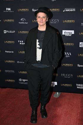 Audiovisual Awards Ceremony - Paris Virginie Sauver, film director, during the Audiovisual Awards Ceremony at the Theatre Marigny in Paris on February 10, 2026. Photo by Tomas Stevens ABACAPRESS.COM Paris France  Copyright: xStevensxTomas ABACAx