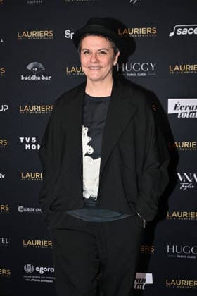 Audiovisual Awards Ceremony - Paris Virginie Sauver, film director, during the Audiovisual Awards Ceremony at the Theatre Marigny in Paris on February 10, 2026. Photo by Tomas Stevens ABACAPRESS.COM Paris France  Copyright: xStevensxTomas ABACAx
