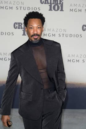 Crime 101 Premiere - Los Angeles, USA LOS ANGELES, USA. February 10, 2026: Corey Hawkins at the premiere for Crime 101 at the United Theatre. Los Angeles CA USA  Copyright: xPaulxSmith Featureflashx