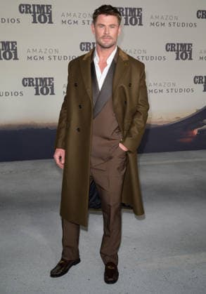 Crime 101 Premiere - Los Angeles, USA LOS ANGELES, USA. February 10, 2026: Chris Hemsworth at the premiere for Crime 101 at the United Theatre. Los Angeles CA USA  Copyright: xPaulxSmith Featureflashx