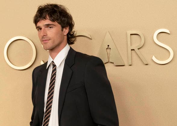 February 10, 2026, Beverly Hills, California, USA: Australian actor JACOB ELORDI attends the 98th Oscars Nominees Luncheon. Beverly Hills USA  - ZUMAb173 20260210_aap_b173_158 Copyright: xBillyxBennightx
