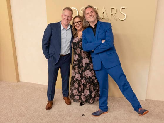 February 10, 2026, Beverly Hills, California, USA: JARED BUSH, YVETT MERINO and BYRON HOWARD attend the 98th Oscars Nominees Luncheon. Beverly Hills USA - ZUMAb173 20260210_aap_b173_156 Copyright: xBillyxBennightx