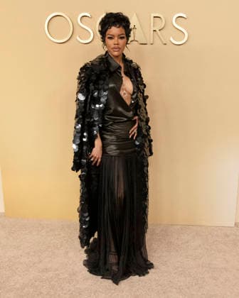 February 10, 2026, Beverly Hills, California, USA: American musician, actress, and director TEYANA TAYLOR attends the 98th Oscars Nominees Luncheon. Beverly Hills USA - ZUMAb173 20260210_aap_b173_171 Copyright: xBillyxBennightx