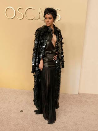 February 10, 2026, Beverly Hills, California, USA: American musician, actress, and director TEYANA TAYLOR attends the 98th Oscars Nominees Luncheon. Beverly Hills USA - ZUMAb173 20260210_aap_b173_197 Copyright: xBillyxBennightx