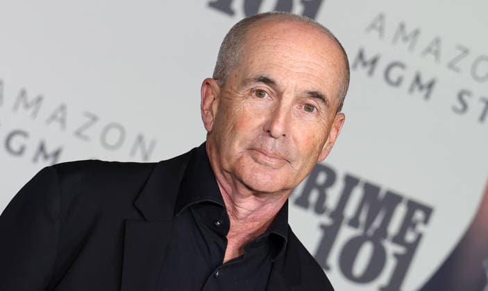 10 February, 2026 - Los Angeles, California - Don Winslow. World Premiere Of Amazon MGM Studios Crime 101 held at The United Theater on Broadway, in Los Angeles. Los Angeles USA  - ZUMAa123 20260210_zaa_a123_118 Copyright: xADx