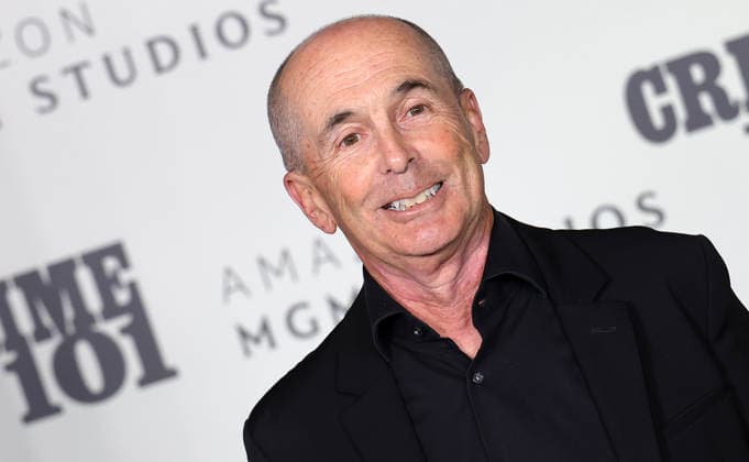 10 February, 2026 - Los Angeles, California - Don Winslow. World Premiere Of Amazon MGM Studios Crime 101 held at The United Theater on Broadway, in Los Angeles. Los Angeles USA  - ZUMAa123 20260210_zaa_a123_121 Copyright: xADx