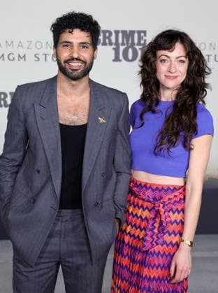 10 February, 2026 - Los Angeles, California. - Babak Tafti, Eden Malyn Tafti World Premiere Of Amazon MGM Studios Crime 101 held at The United Theater on Broadway, in Los Angeles. Los Angeles USA  - ZUMAa123 20260210_zaa_a123_125 Copyright: xADx