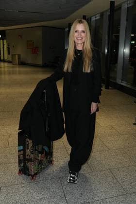 RTL Dschungelcamp - Frankfurt 2026. Mirja du Mont bei der Rueckkehr der Dschungelcamp-Kandidaten der RTL-Reality-TV-Show - Ich bin ein Star – Holt mich hier raus! aus Australien am 11.02.2026 am Flughafen Frankfurt am Main. Frankfurt Flughafen Hessen