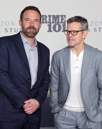 World Premiere Of Amazon MGM Studios Crime 101 10 February, 2026 - Los Angeles, California -Ben Affleck, Matt Damoni. World Premiere Of Amazon MGM Studios Crime 101 held at The United Theater on Broadway, in Los Angeles. Photo Credit: AdMedia Los Angeles CA United States EDITORIAL USE ONLY  Copyright: xx ADx admphotostwo967769