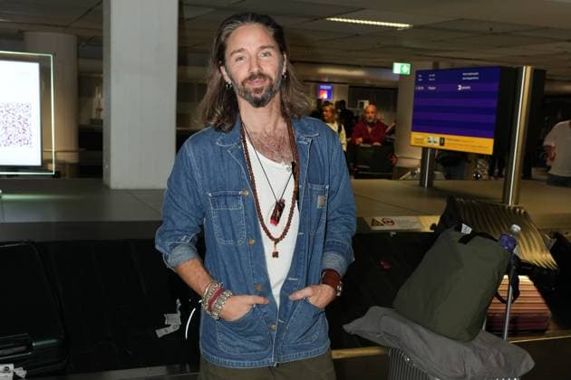 RTL Dschungelcamp - Frankfurt 2026. Gil Ofarim bei der Rueckkehr der Dschungelcamp-Kandidaten der RTL-Reality-TV-Show - Ich bin ein Star – Holt mich hier raus! aus Australien am 11.02.2026 am Flughafen Frankfurt am Main. Frankfurt Flughafen Hessen