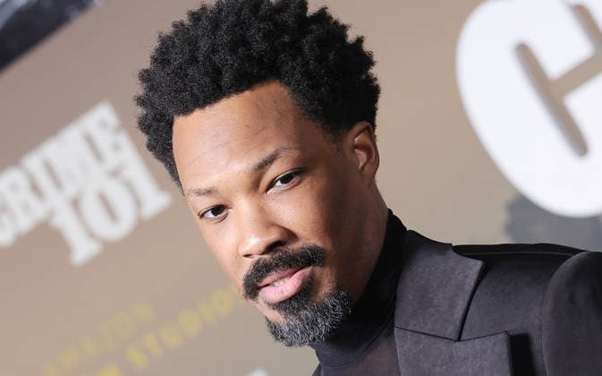 10 February, 2026 - Los Angeles, California -Corey Hawkins. World Premiere Of Amazon MGM Studios Crime 101 held at The United Theater on Broadway, in Los Angeles. Los Angeles USA  - ZUMAa123 20260210_zaa_a123_166 Copyright: xADx