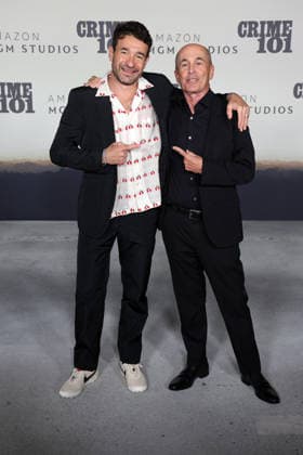 10 February, 2026 - Los Angeles, California - Bart Layton, Don Winslow. World Premiere Of Amazon MGM Studios Crime 101 held at The United Theater on Broadway, in Los Angeles. Los Angeles USA  - ZUMAa123 20260210_zaa_a123_214 Copyright: xADx