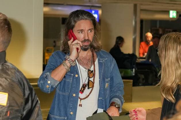 RTL Dschungelcamp - Frankfurt 2026. Gil Ofarim bei der Rueckkehr der Dschungelcamp-Kandidaten der RTL-Reality-TV-Show - Ich bin ein Star – Holt mich hier raus! aus Australien am 11.02.2026 am Flughafen Frankfurt am Main. Frankfurt Flughafen Hessen