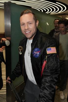 RTL Dschungelcamp - Frankfurt 2026. Patrick Romer bei der Rueckkehr der Dschungelcamp-Kandidaten der RTL-Reality-TV-Show - Ich bin ein Star – Holt mich hier raus! aus Australien am 11.02.2026 am Flughafen Frankfurt am Main. Frankfurt Flughafen Hessen