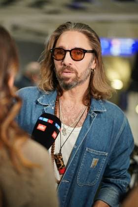 RTL Dschungelcamp - Frankfurt 2026. Gil Ofarim bei der Rueckkehr der Dschungelcamp-Kandidaten der RTL-Reality-TV-Show - Ich bin ein Star – Holt mich hier raus! aus Australien am 11.02.2026 am Flughafen Frankfurt am Main. Frankfurt Flughafen Hessen