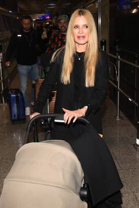 Ankunft der Kandidaten der RTL-TV-Show ICH BIN EIN STAR HOLT MICH HIER RAUS Frankfurt Main, 11.02.2026 Schauspielerin Mirja du Mont bei der Ankunft aus Australien aus dem RTL Dschungelcamp 2026 am Frankfurter Flughafen Hessen Deutschland Copyright: xMatthiasxGränzdörferx