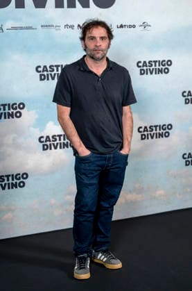 Photocall of the junket of Divine Punishment Director Pablo Guerrero poses at the photocall of the junket of Divine Punishment, at the Hotel Urso, on February 11, 2026, in Madrid Spain The film tells the story of Pedro, a chaotic and lonely nurse whose life takes a 180-degree turn when he accidentally receives a magic box that gives him supernatural powers 11 FEBRUARY 2026 Spain  Copyright: xAlbertoxOrtegax 7281424