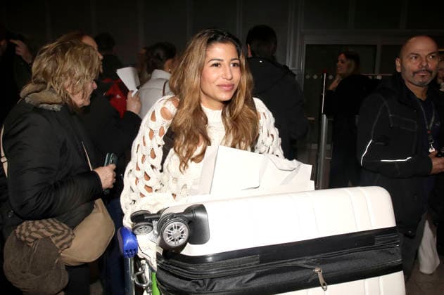 Eva Benetatou bei der Rückkehr der Dschungelcamp-Kandidaten der RTL Reality-TV-Show Ich bin ein Star - holt mich hier raus aus Australien auf dem Flughafen Frankfurt am Main. Frankfurt, 11.02.2026