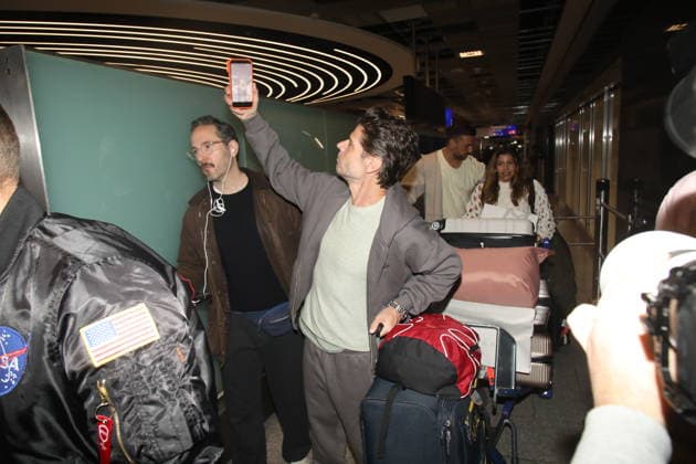 Stephen Dürr bei der Rückkehr der Dschungelcamp-Kandidaten der RTL Reality-TV-Show Ich bin ein Star - holt mich hier raus aus Australien auf dem Flughafen Frankfurt am Main. Frankfurt, 11.02.2026 Copyright: xMatthiasxGränzdörferx