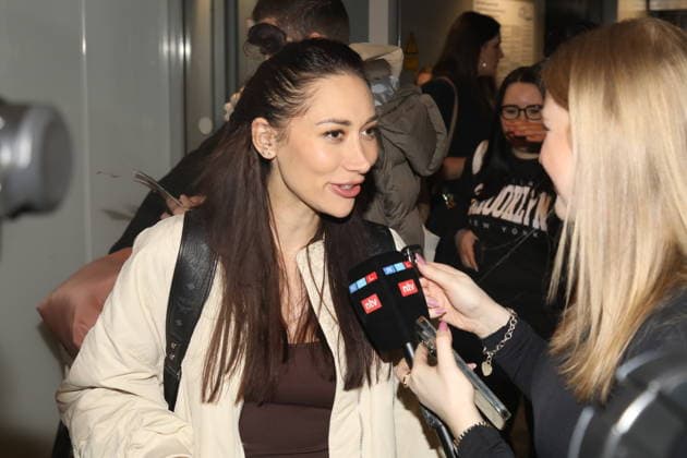 Samira Yavuz bei der Rückkehr der Dschungelcamp-Kandidaten der RTL Reality-TV-Show Ich bin ein Star - holt mich hier raus aus Australien auf dem Flughafen Frankfurt am Main. Frankfurt, 11.02.2026 Copyright: xMatthiasxGränzdörferx