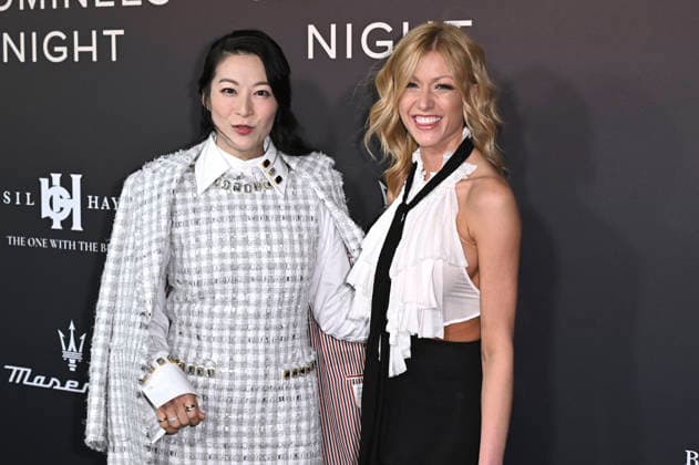 Arden Cho und Katherine McNamara bei der Hollywood Reporter Academy Award Nominees Night im Chateau Marmont. Los Angeles, 10.02.2026