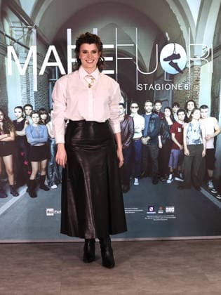 Rome, Rai Severo headquarters, photocall for the Rai series Mare fuori 6. Pictured: Giovanna Sannino  Copyright: xMarcoxProvvisionatox xipa-agency.netx xMarcoxProvvisionatox IPA_Agency_IPA71309344