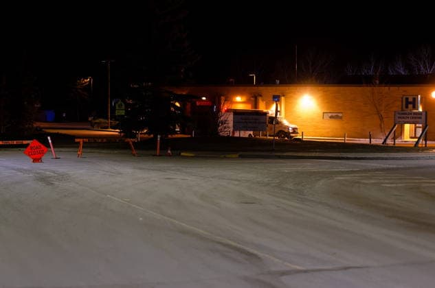 February 11, 2026, Tumbler Ridge, Bc, CANADA: The Tumbler Ridge Health Centre in Tumbler Ridge, B.C. is shown on Wednesday, Feb. 11, 2026. Tumbler Ridge CANADA  - ZUMAc35_ 20260211_zaf_c35_010 Copyright: xJessexBoilyx