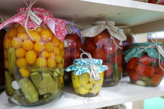 RUSSIA, REPUBLIC OF TATARSTAN - FEBRUARY 11, 2026: Jars with pickled vegetables are on display at the Kazan Agro 2026 international agricultural exhibition at the Kazan Expo Exhibition Centre in Bolshiye Kabany Russia  - ZUMAt113 20260211_zaa_t113_220 Copyright: xYegorxAleyevx