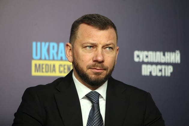 Head of the Specialized Anti-Corruption Prosecutor’s Office Oleksandr Klymenko attends a briefing to present the report on the activities of NABU and SAPO in the second half of 2025 at the Media Center Ukraine, Kyiv, Ukraine, February 10, 2026. In the second half of 2025, NABU and SAPO reached a new level in exposing corruption in strategic sectors of the economy and defence. Despite Russian aggression, the agencies carried out large-scale operations in the energy sector, uncovered corruption schemes in military procurement, and exposed cases involving high-ranking officials. Twelve top officials were served with suspicions. (Photo by Yuliia Ovsiannikova Ukrinform) NABU, SAPO report on H2 2025 in Kyiv  Copyright: xYuliiaxOvsiannikovax