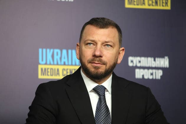 Head of the Specialized Anti-Corruption Prosecutor’s Office Oleksandr Klymenko attends a briefing to present the report on the activities of NABU and SAPO in the second half of 2025 at the Media Center Ukraine, Kyiv, Ukraine, February 10, 2026. In the second half of 2025, NABU and SAPO reached a new level in exposing corruption in strategic sectors of the economy and defence. Despite Russian aggression, the agencies carried out large-scale operations in the energy sector, uncovered corruption schemes in military procurement, and exposed cases involving high-ranking officials. Twelve top officials were served with suspicions. (Photo by Yuliia Ovsiannikova Ukrinform) NABU, SAPO report on H2 2025 in Kyiv  Copyright: xYuliiaxOvsiannikovax