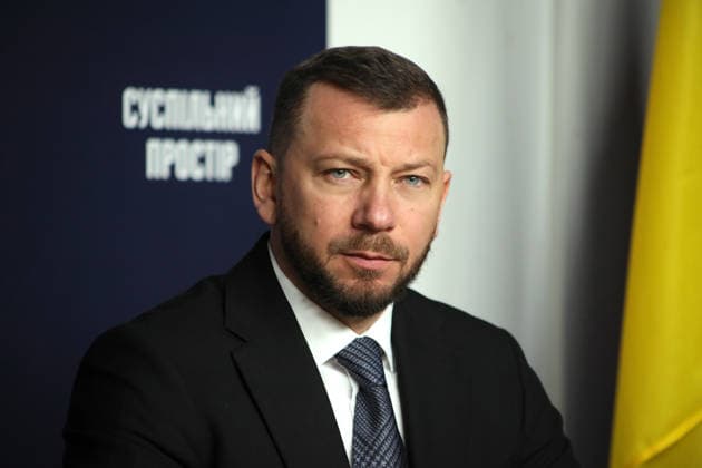 Head of the Specialized Anti-Corruption Prosecutor’s Office Oleksandr Klymenko attends a briefing to present the report on the activities of NABU and SAPO in the second half of 2025 at the Media Center Ukraine, Kyiv, Ukraine, February 10, 2026. In the second half of 2025, NABU and SAPO reached a new level in exposing corruption in strategic sectors of the economy and defence. Despite Russian aggression, the agencies carried out large-scale operations in the energy sector, uncovered corruption schemes in military procurement, and exposed cases involving high-ranking officials. Twelve top officials were served with suspicions. (Photo by Yuliia Ovsiannikova Ukrinform) NABU, SAPO report on H2 2025 in Kyiv  Copyright: xYuliiaxOvsiannikovax