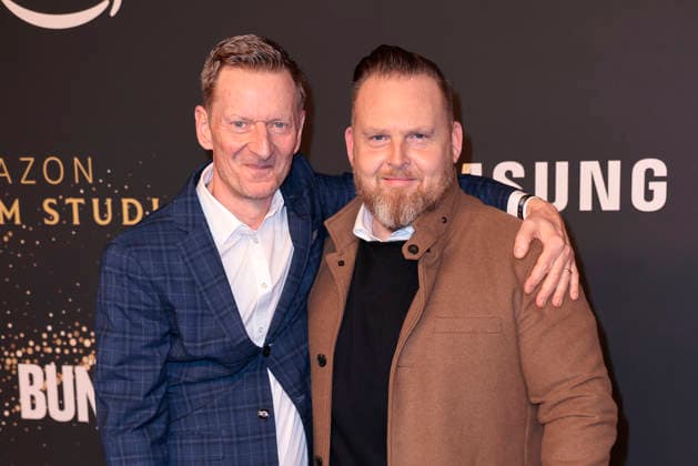 Michael Kessler und Axel Stein beim - A Night To Remember- Event von Prime Video & MGM Studios im Rahmen der 76. Berlinale International Film Festival am 11.02.2026 in der Von Greifswald Location in Berlin A Night To Remember Event in Berlin