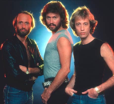 RECORD DATE NOT STATED Bee Gees Maurice Gibb, Barry Gibb, Robin Gibb 1983 EDITORIAL USE ONLY  Copyright: x