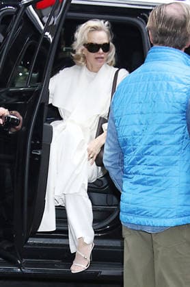 NEW YORK, NY- FEBRUARY 11: Pamela Anderson seen at NBC s Today Show on February 11, 2026 in New York City. Copyright: xRWx