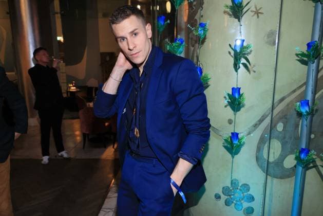 Blaue Blume 2026 Lukas Sauer 15. Verleihung des Romantischen Kurzfilm Awards BLAUE BLUME im Funkhaus Berlin Datum: 11.02.2026 Copyright: xEventpress Kratschx