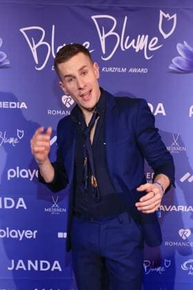 Blaue Blume 2026 Lukas Sauer 15. Verleihung des Romantischen Kurzfilm Awards BLAUE BLUME im Funkhaus Berlin Datum: 11.02.2026 Copyright: xEventpress Kratschx